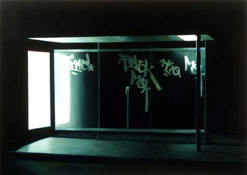 Untitled (Graffiti Shelter)