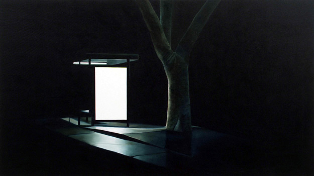 Untitled (Bus Shelter/Tree)